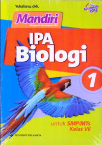 Image of Mandiri IPA Biologi untuk SMP/MTs Kelas VII K2013