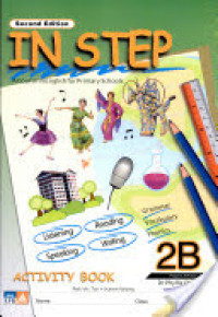 Image of In step 2B: A course in english for primary schools activity book