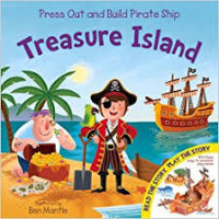 Image of Press out and build pirate ship : Treasure island