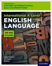 Image of International A Level ENGLISH LANGUAGE AS and A Level