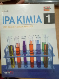 Image of IPA Kimia SMP dan MTs untuk Kelas VII KTSP 2006