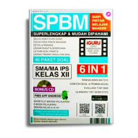 Image of SPBM Siap Pintar Belajar Mandiri Superlengkap & Mudah Dipahami 46 Paket Soal SMA / MA IPS Kelas XII : 6 in 1