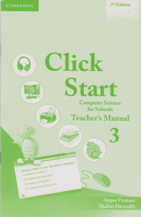 Image of Click Start Computer Science for Schools Teacher's Manual 3
