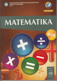 Image of Matematika SMP/MTs Kelas VII Semester 2 K2013 Edisi Revisi 2014