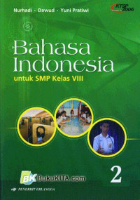 Image of Bahasa Indonesia untuk SMP kelas VIII KTSP 2006
