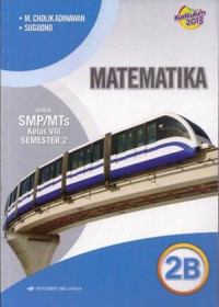 Image of Matematika untuk SMP/MTs Kelas VIII Semester 2 K2013