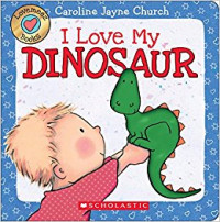 Image of I Love My Dinosaur, love meez book