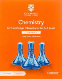 Image of Chemistry for Cambridge International AS & A Level COURSEBOOK