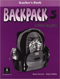 Image of Backpack 5 British english Teacher's book