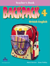 Image of Backpack teacher's book 4 British english
