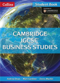 Image of CAMBRIDGE IGCSE BUSINESS STUDIES Student Book