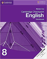 Image of Cambridge Checkpoint English workbook grade 8