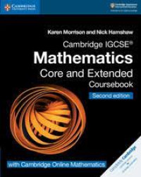 Image of Cambridge IGCSE Mathematics  Core and Extended Coursebook Second Edition
