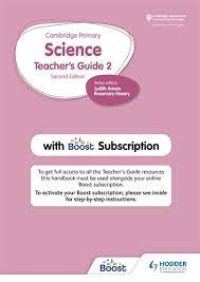 Image of Cambridge Primary Science Teacher's Guide 2 Second Edition