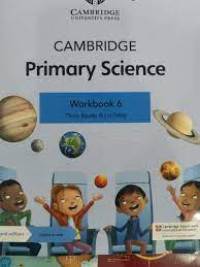 Image of Cambridge Primary Science Workbook 6 Second Edition