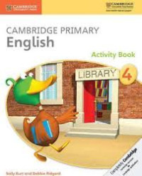 Image of Cambridge primary english 4, Activity book