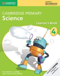 Image of Cambridge primary science Learner's book 4
