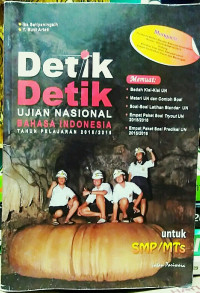 Detik Detik UNAS Bahasa Indonesia Tahun 2015/2016 untuk SMP/MTs