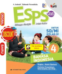 Image of ESPS & Simple Modern Erlangga Straight Point Series UNTUK SD/MI KELAS IV BAHASA INDONESIA K2013 REVISI