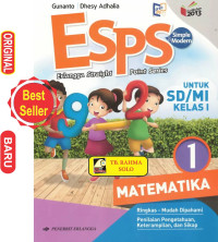 Image of ESPS Matematika untuk SD/MI kelas I KTSP Berorientasi Kurikulum 2013