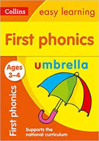 Image of Easy Learning First Phonics Ages 3-4