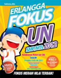 Image of Erlangga Fokus UN 2012 SMP/MTs