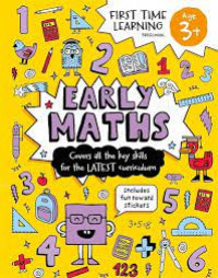 Image of FIRST TIME LEARNING Ages 3+ : EARLY MATHS
