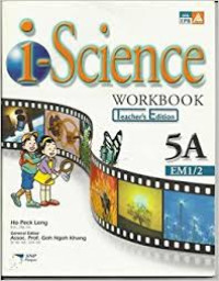 Image of I-Science workbook Teacher's edition 5A EM1/2
