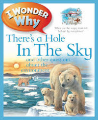 Image of I WONDER Why : There's a Hole In The Sky and other questions about environment