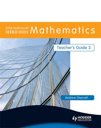 Image of International Mathematics Teacher's Guide 3