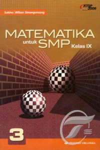 Image of Matematika untuk SMP Kelas IX KTSP 2006