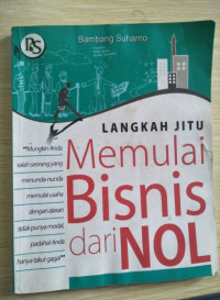 Image of Langkah Jitu Memulai Bisnis dari Nol