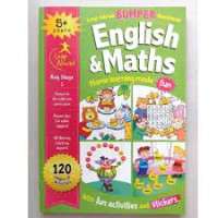 Image of Leap Ahead BUMPER Workbook English & Maths : Home learning made 5+ years
