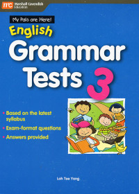 Image of My Pals are Here English 3 Grammar tests