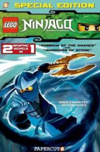 Image of Ninjago : Kingdom of the snakes and warriors of stone, special edition book 3