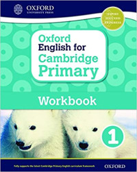 Image of Oxford English for Cambridge Primary Workbook 1
