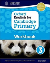 Image of Oxford English for Cambridge Primary Workbook 3