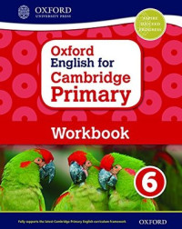 Image of Oxford English for Cambridge Primary Workbook 6