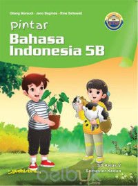 Image of Pintar Bahasa Indonesia SD kelas V Semester Kedua