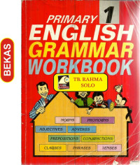 Image of Primary 1 English Grammar Workbook
