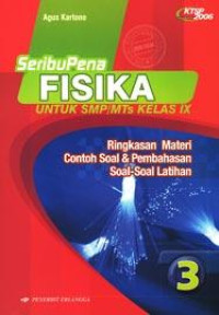Image of Seribu Pena Fisika untuk SMP/MTs Kelas IX KTSP 2006