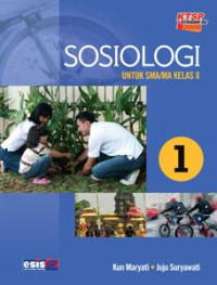 Image of Sosiologi untuk SMA/MA kelas X KTSP 2006