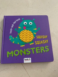 Image of Squishy squashy monsters (touch-and-feel book)