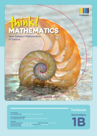 Image of Think ! Mathematics New Syllabus Mathematics 8th Edition : Textbook Secondary 1B