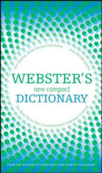 Image of Webster's New Compact Dictionary