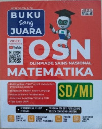 Image of BUKU Sang JUARA OSN SAINS MATEMATIKA SD/MI