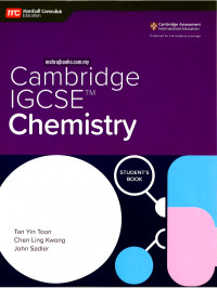 Image of Cambridge IGCSE Chemistry STUDENT'S BOOK