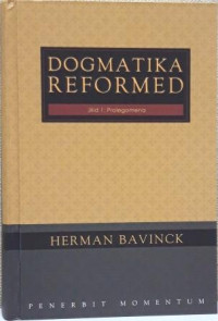 Image of DOGMATIKA REFORMED JILID 1 : PROLEGOMENA