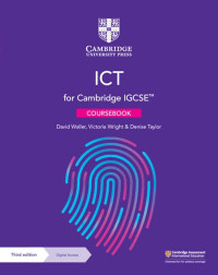 Image of ICT for Cambridge IGCSE COURSEBOOK Third edition Digital Access