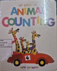 Image of MY BOOK OF ANIMAL COUNTING